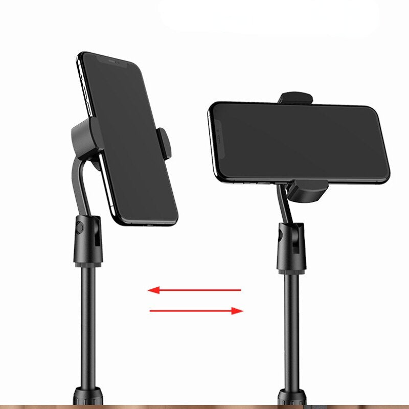 Mobile Phone Stand For Phone Retractable Holder Desk Table Clip Bracket Table Cell Phone Support Holder Mount For Live Broadcas