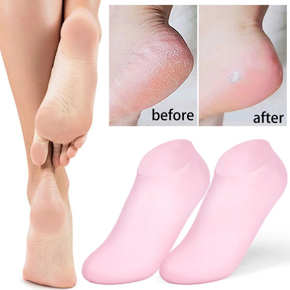 Cracked Heel Repair Gel Socks