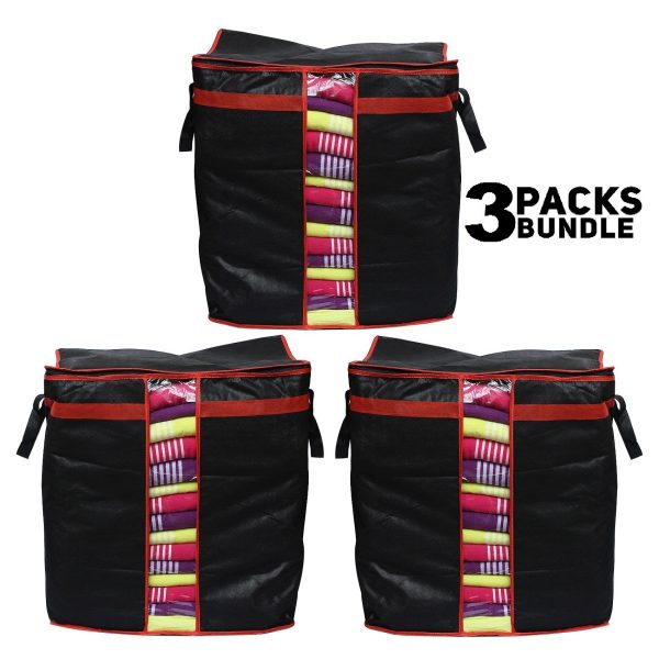 Foldable Containers Clothing Bedding Double Zipper