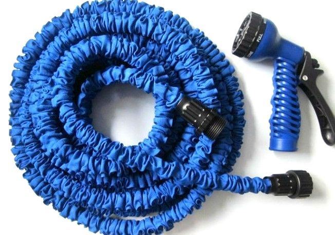 Multipurpose High Quality Easy to use Easy to store Multi function spray Length: 100 ft The Magic Hose Pipe